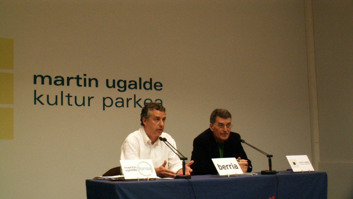 Iñigo Urkullu en el Foro Martín Ugalde