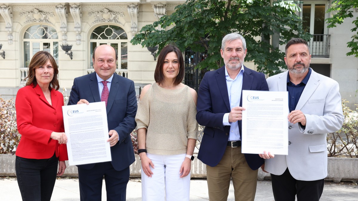 Oihane Agirregoitia - Presentación de la Coalición por una Europa Solidaria-CEUS