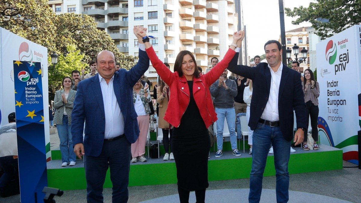 Mitin Santurtzi, Oihane Agirregoitia, Imanol Pradales, Andoni Ortuzar