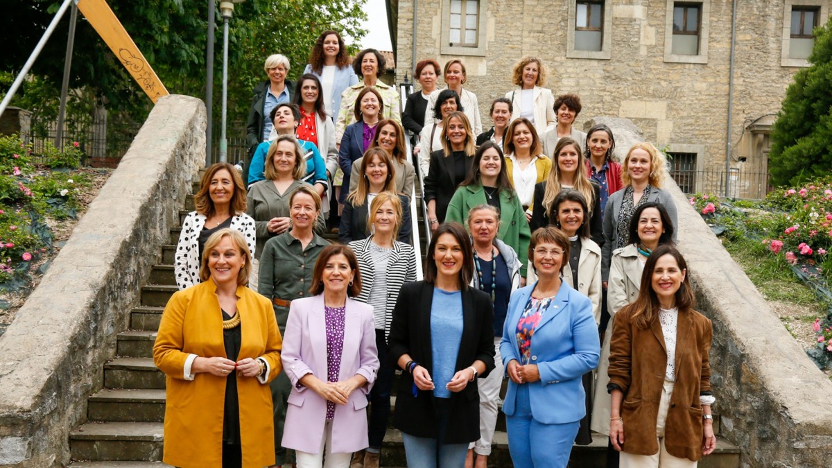 9-J Acto sobre Igualdad Oihane Agirregoitia, Izaskun Bilbao, Ulrike Muller