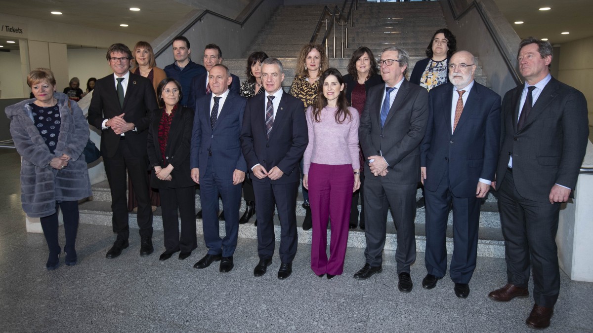 El Lehendakari Iñigo Urkullu ha presidido el encuentro anual de miembros corporativos de Artium 