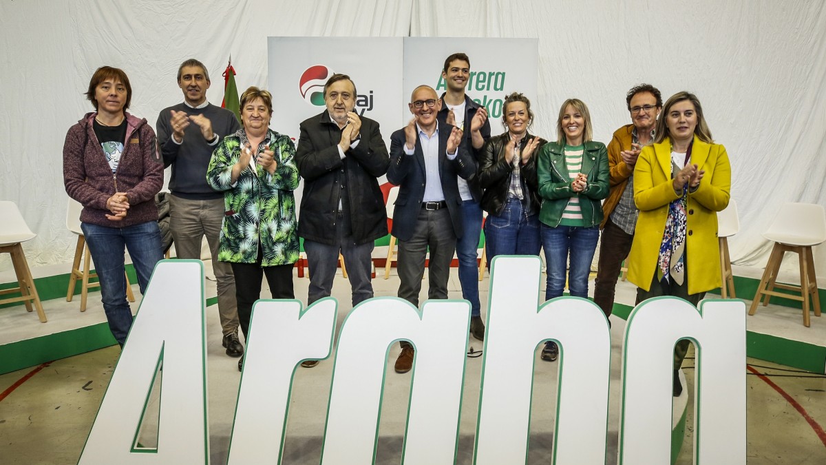 Ramiro González se compromete a trabajar “sin radicalismos ni populismos, que ponen en riesgo la Alava próspera que estamos construyendo”