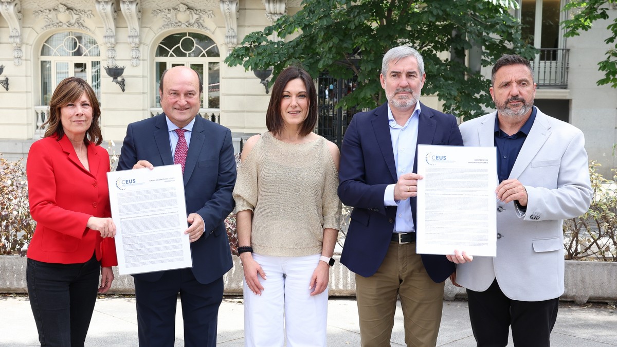 CEUS aboga por una Europa “democrática, avanzada socialmente y que centre en las personas el eje de su acción política”