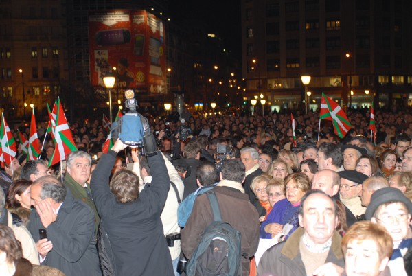 Manifestación en Bilbao