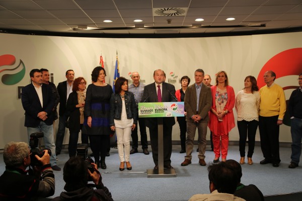 EAJ-PNV gana las elecciones al Parlamento Europeo