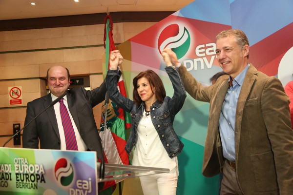 EAJ-PNV gana las elecciones al Parlamento Europeo