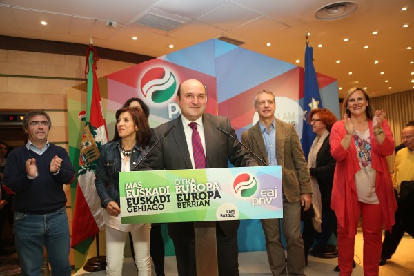 EAJ-PNV gana las elecciones al Parlamento Europeo