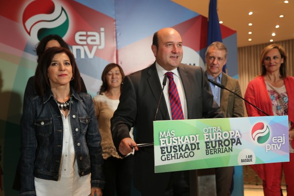 EAJ-PNV gana las elecciones al Parlamento Europeo