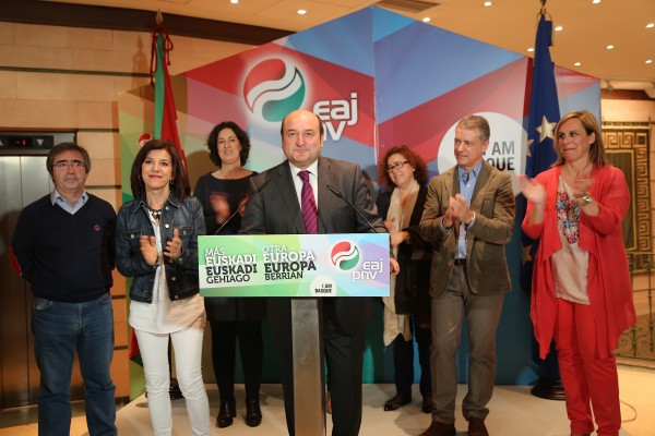 EAJ-PNV gana las elecciones al Parlamento Europeo