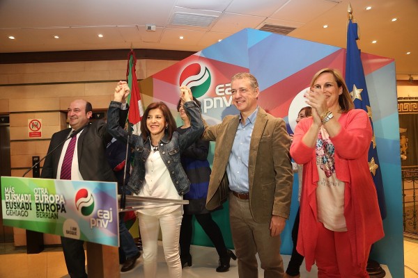 EAJ-PNV gana las elecciones al Parlamento Europeo