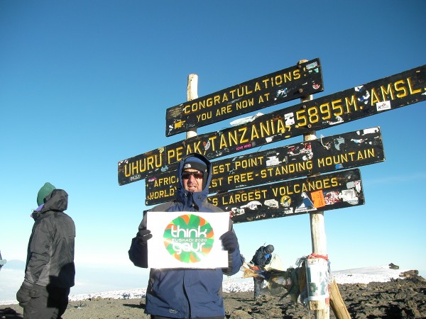 Think Gaur Euskadi 2020 en el Kilimanjaro 