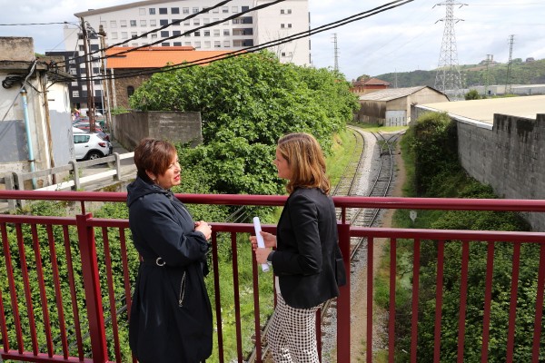 Isabel Sánchez Robles y Amaia del Campo presentan 4 iniciativas en Barakaldo