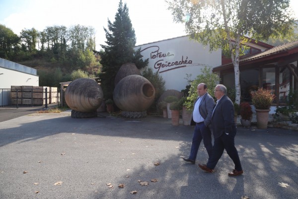 El EBB visita diferentes empresas en Ortzaize e Izpura (Iparralde)