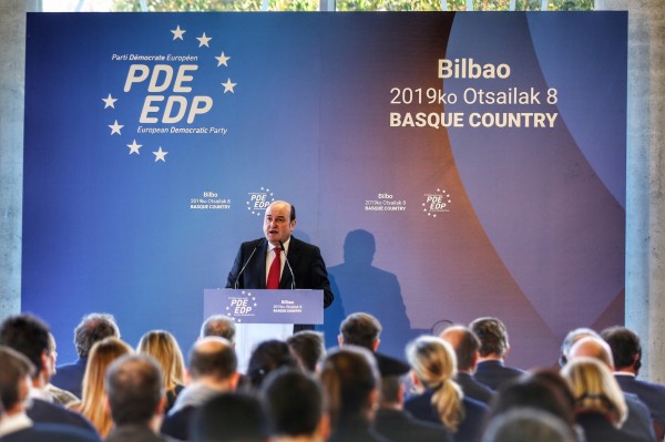 Partido Demócrata Europeo (PDE) en Bilbao - Andoni Ortuzar