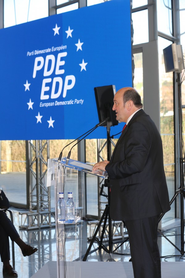 Partido Demócrata Europeo (PDE) en Bilbao - Andoni Ortuzar