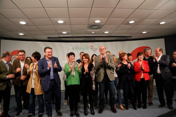 Noche electoral 28A. Sabin Etxea