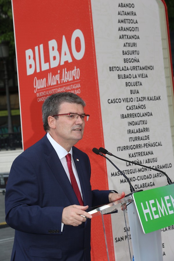 Juan Mari Aburto - Presentación candidatura Bilbao 2019