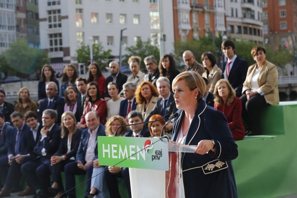 Itxaso Atutxa, Juan Mari Aburto - Presentación candidatura Bilbao 2019