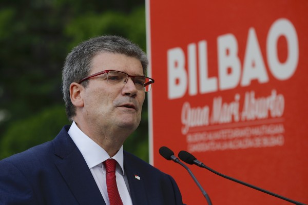 Itxaso Atutxa, Juan Mari Aburto - Presentación candidatura Bilbao 2019