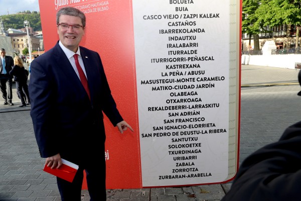 Itxaso Atutxa, Juan Mari Aburto - Presentación candidatura Bilbao 2019