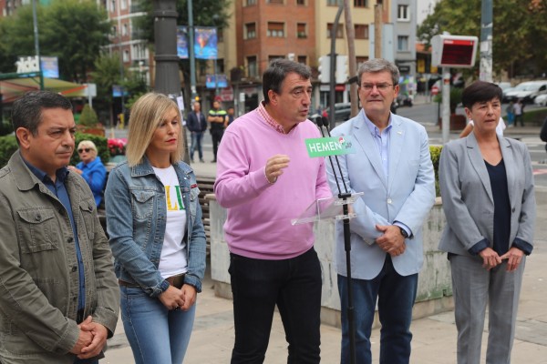 Declaraciones de Aitor Esteban en Deusto 