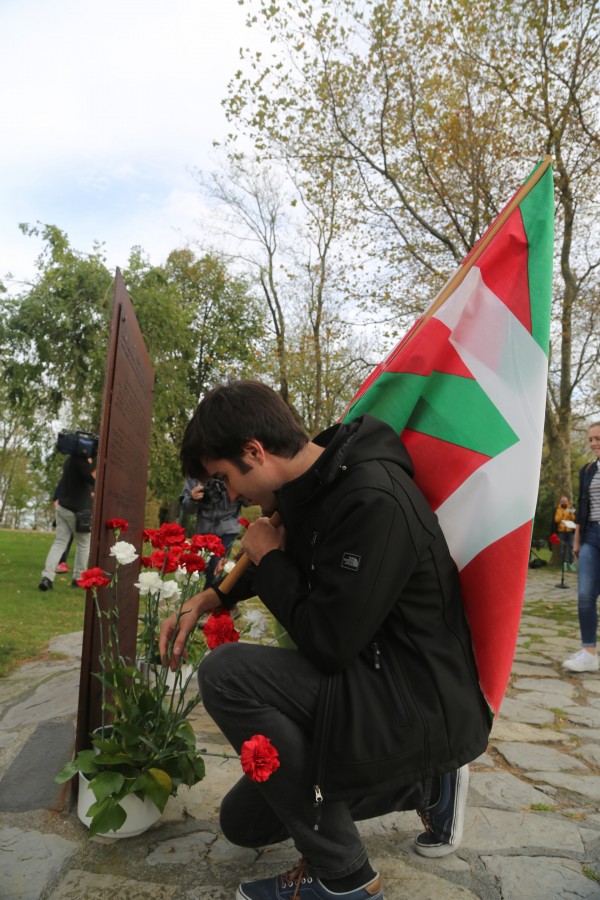 Gudariei omenaldia. Aitor Esteban Nerea Ruiz