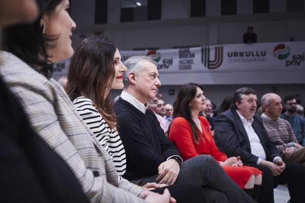 Presentación de las candidaturas de EAJ-PNV a las Elecciones al Parlamento Vasco 2020