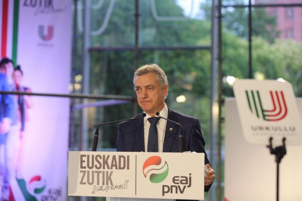 EAJ-PNVren Hauteskunde Egitasmoaren Aurkezpena  iñigo Urkullu Andoni Ortuzar