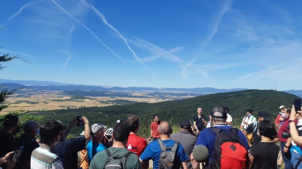 Zaldiaran, Ernio eta Serantesera igoera. Iñigo Urkullu, Bakartxo Tejeria, Leixuri Arrizabalaga