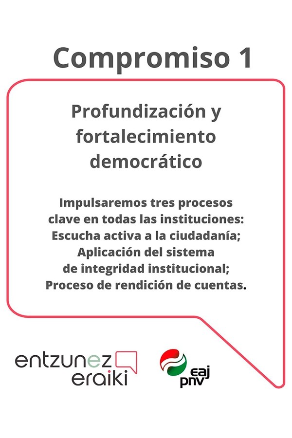 Entzunez Eraiki: 10 compromisos