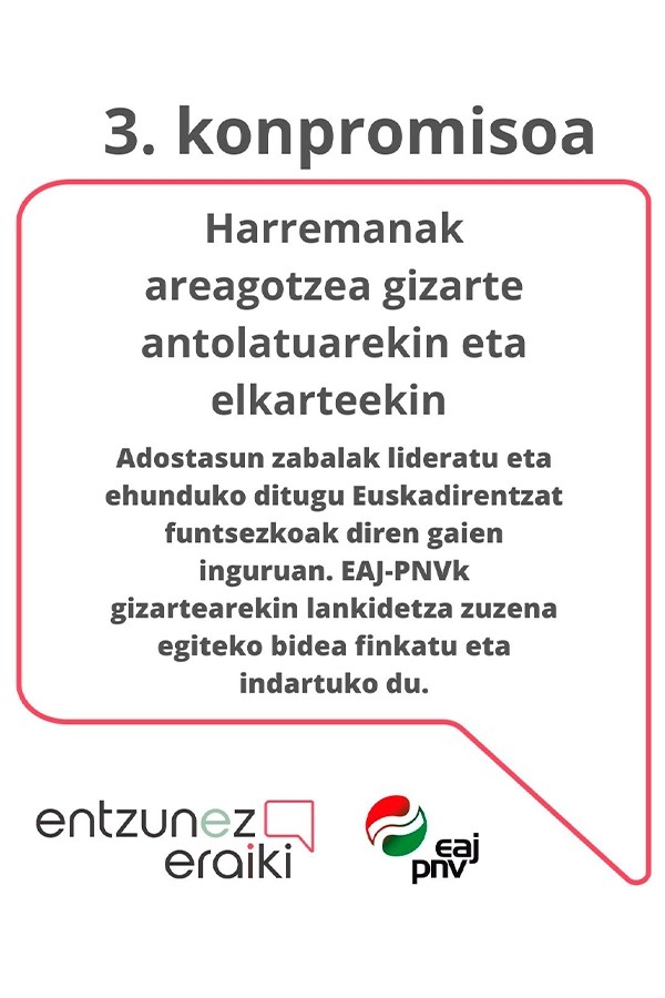 Entzunez Eraiki: 10 konpromisoak