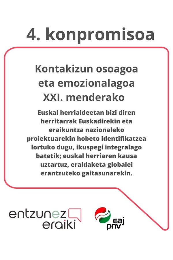 Entzunez Eraiki: 10 konpromisoak