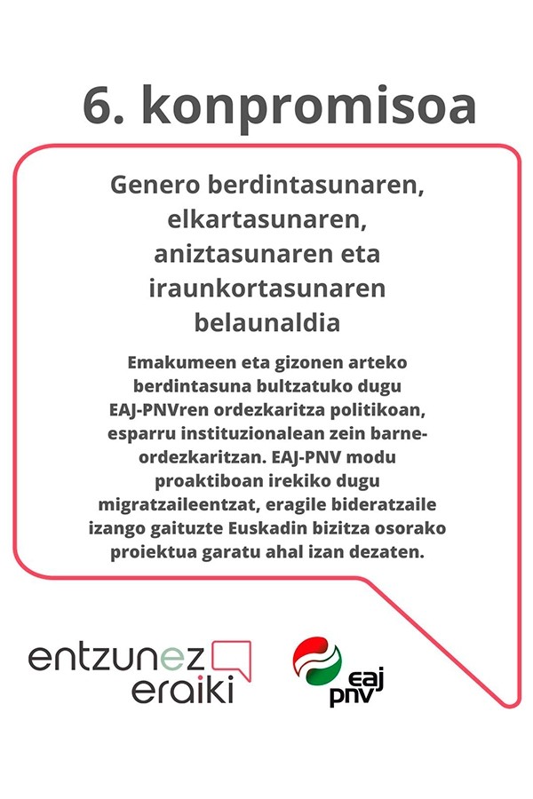 Entzunez Eraiki: 10 konpromisoak