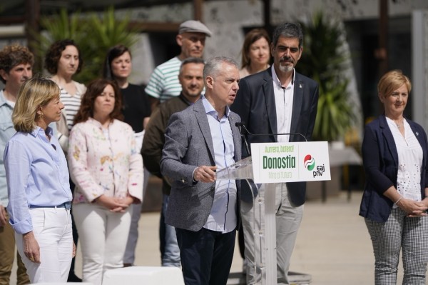 2023 El lehendakari Urkullu ofrece compromiso y colaboración a Eneko Goia