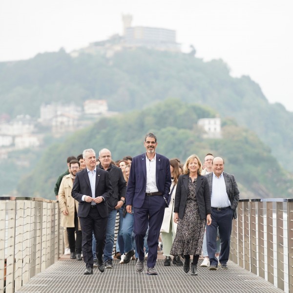 28-M Mitin Donostia - Goia, Mendoza, Urkullu, Ortuzar