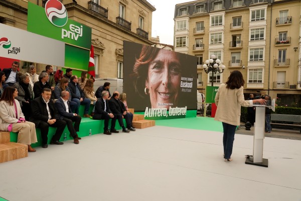 28-M Mitin Gasteiz - Artolazabal, González, Urkullu, Ortuzar