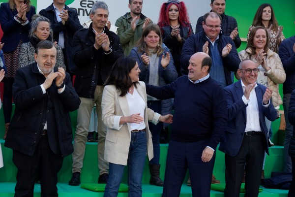 28-M Mitin Gasteiz - Artolazabal, González, Urkullu, Ortuzar