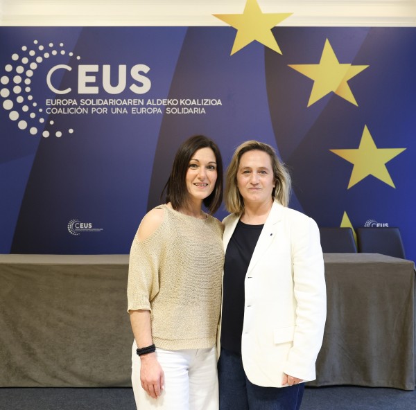 Oihane Agirregoitia - Europa Solidarioaren Aldeko Koalizioaren aurkezpena-CEUS