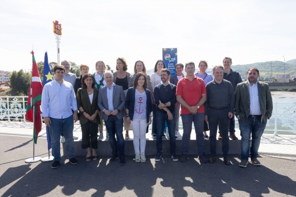 9-J Acto Eurorregión en Irun - Oihane Agirregoitia, Iñigo Urkullu, Yann Wehrling