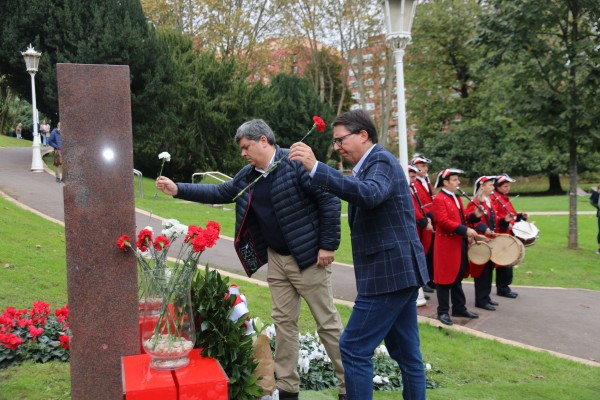 EAJ PNV en los actos del Dia de la Memoria 2024